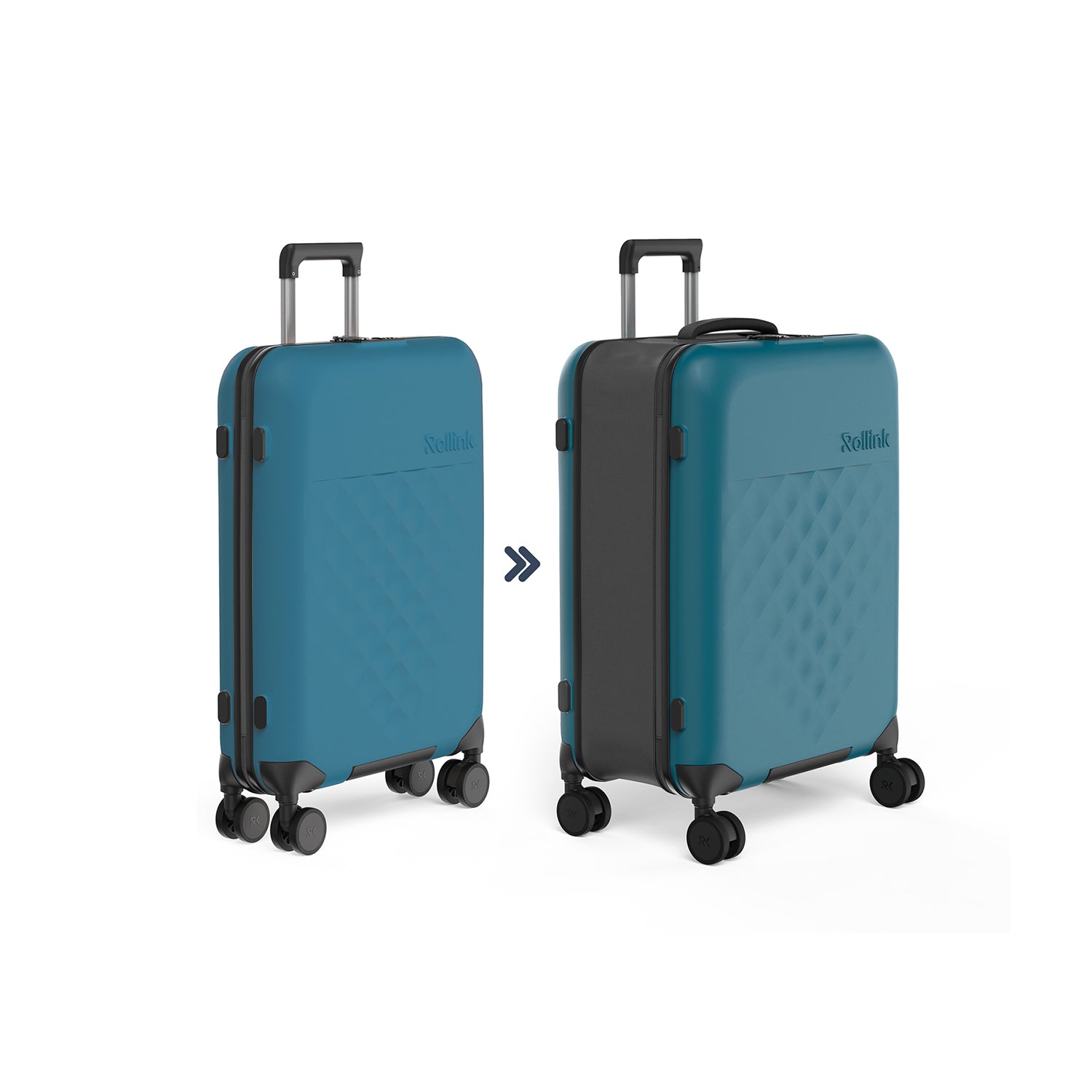 360 Spinner Flex מזוודת ארבעה גלגלים מתקפלת