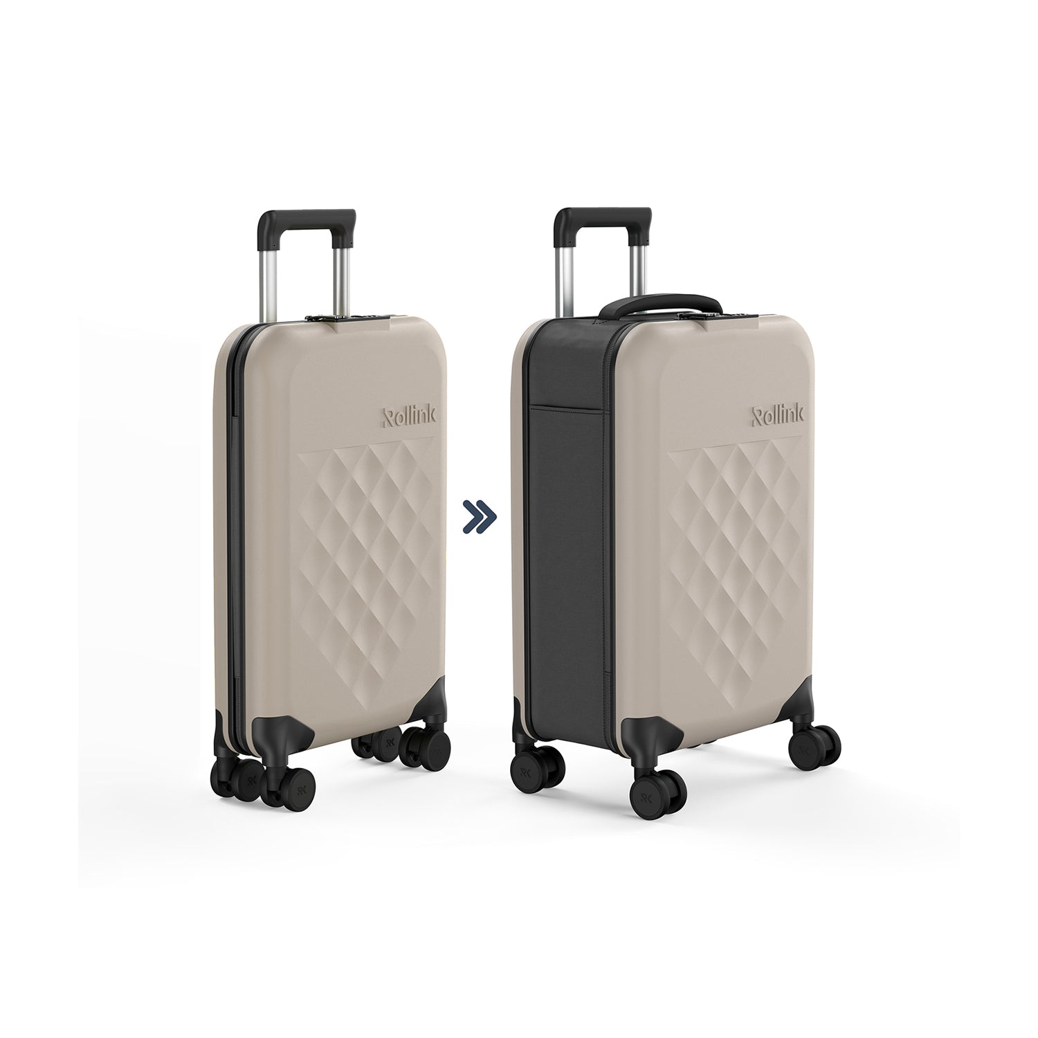 Flex Spinner 360 מזוודת ארבעה גלגלים מתקפלת