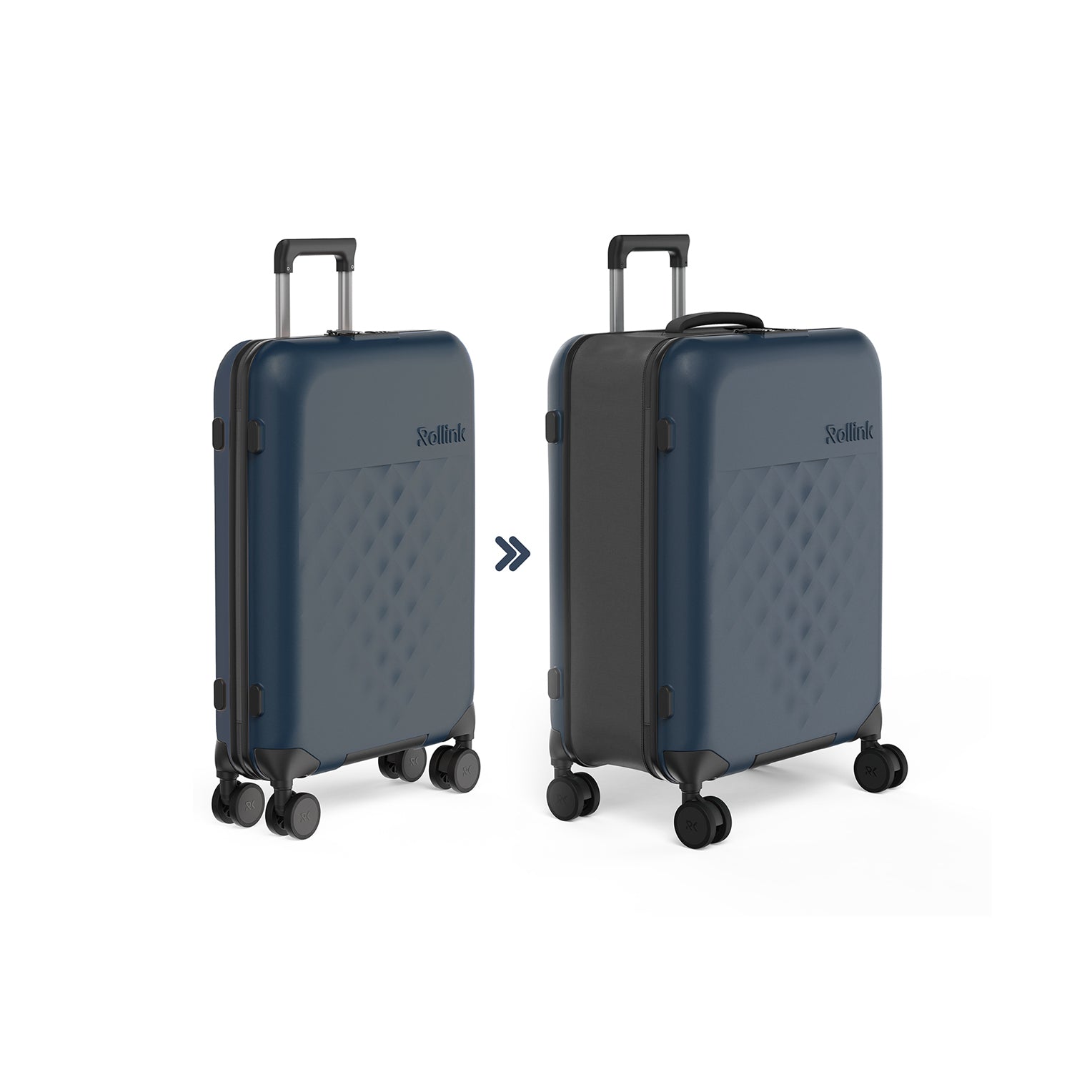 360 Spinner Flex מזוודת ארבעה גלגלים מתקפלת