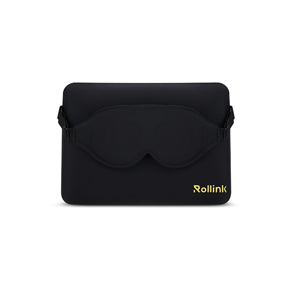 כרית נסיעות עם כיסוי עיניים