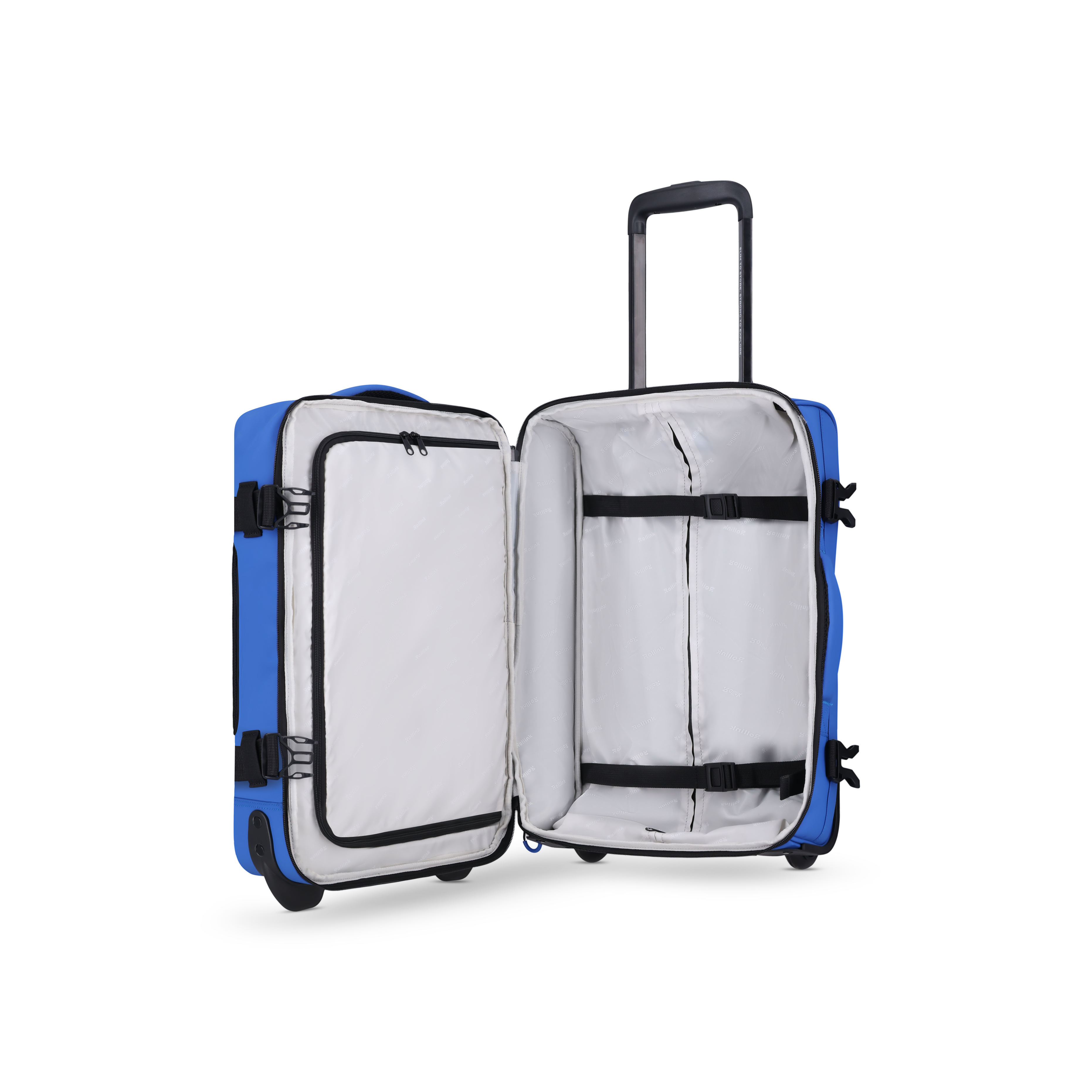 Roll & Pack תיק דאפל טרולי רך 21" מתאים לעלייה למטוס