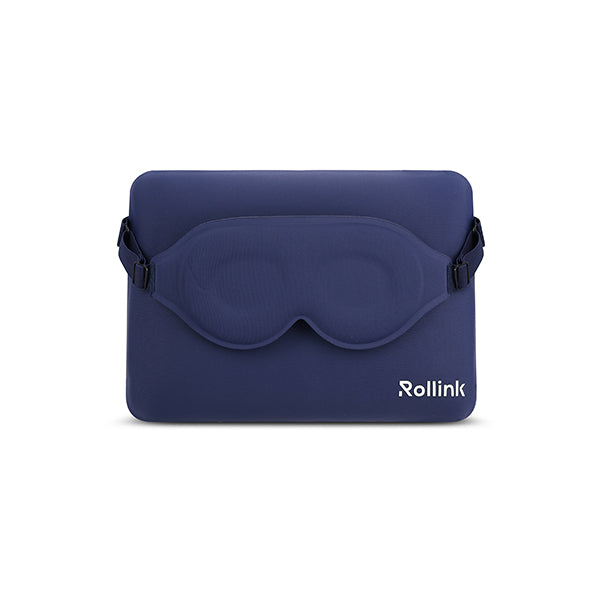 כרית נסיעות עם כיסוי עיניים