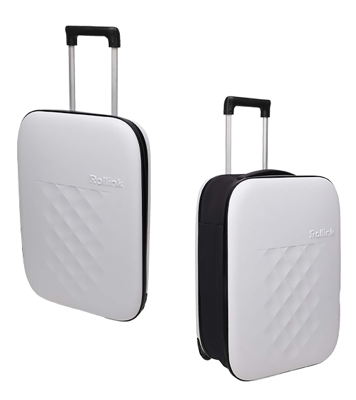 VEGA FLEX  מזוודת שני גלגלים עליה למטוס מתקפלת הדקה בעולם